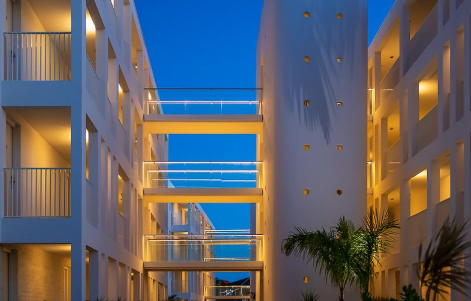 Chogogo Dive Beach Resort Bonaire — gebouwverlichting